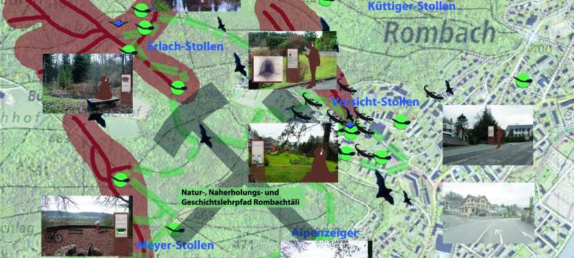 Historisches Erzabbaugebiet